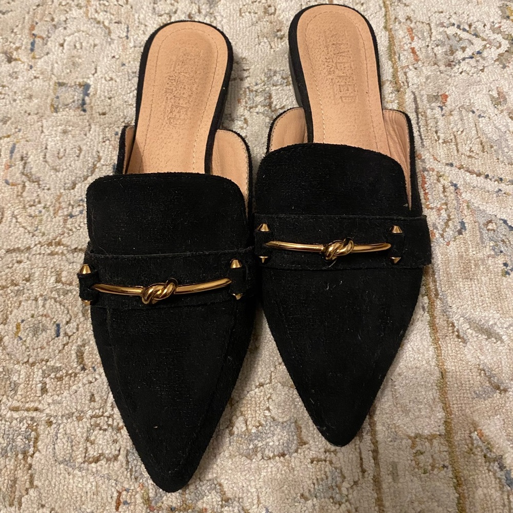 Black formal Mules!!